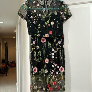 Gorgeous black and floral co-ord set! Never worn!